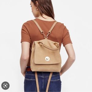 Suede Backpack from Miss lola
